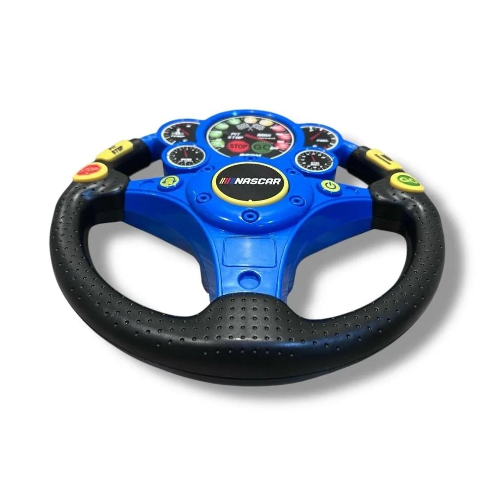 NASCAR Adventure Force Shake‎ 'N Steer Toy Wheel Racing Sounds Lights